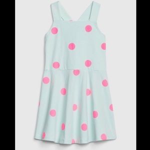 ☀️ Toddler Apron Crossback Dress